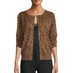 Animal print cardigan ❤️